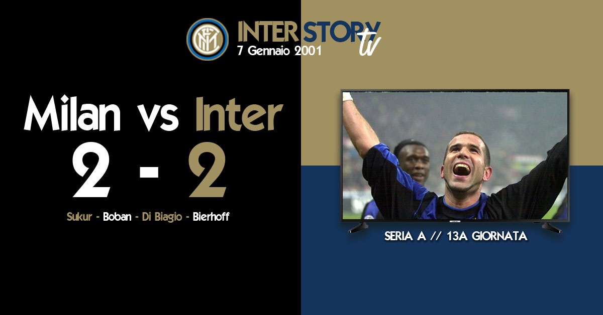 InterStoryTV - Milan vs. Inter 2-2 // gennaio 2001